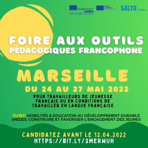 Foire aux outils pédagogiques : appel à candidatures