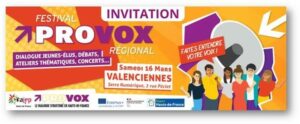 Provox Hauts-de-France : Festival régional PROVOX dans le Valenciennois